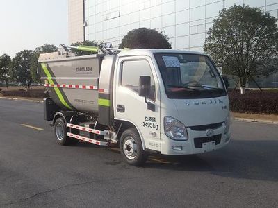 Zhonglian AutomobileZBH5030ZZZSHBEVPure electric self loading and unloading garbage truck