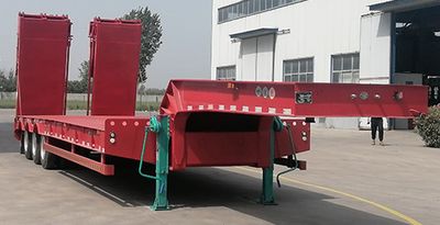 Zhuangyu  ZYC9401TDP Low flatbed semi-trailer