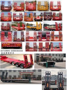 Zhuangyu  ZYC9401TDP Low flatbed semi-trailer