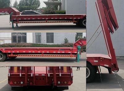 Zhuangyu  ZYC9401TDP Low flatbed semi-trailer