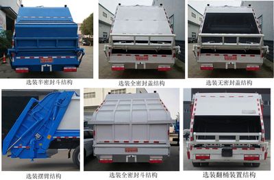 Hongyu  HYS5110ZYSE5 Compressed garbage truck