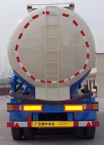 Guangzheng Automobile GJC9380GSN Bulk cement semi-trailer