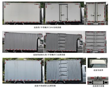 Xinyuan brand automobiles JKC5030XXYDS6D Box transport vehicle