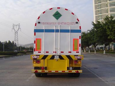 Jiuyuan  KP9404GDY Low temperature liquid transport semi-trailer