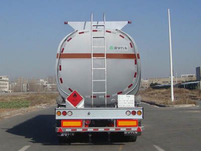 Lingyu  CLY9406GRYB Flammable liquid tank transport semi-trailer