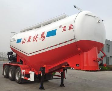 Jinke  STM9409GFL Medium density powder material transportation semi-trailer