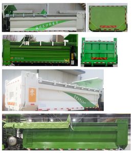 Haohan  ZZ5255ZLJV3646F1L garbage dump truck 