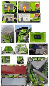 Zhonglian Automobile ZLJ5312GJBCBEV Pure electric concrete mixing and transportation vehicle