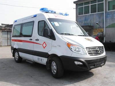 Jianghuai brand automobiles HFC5037XJHEMDV ambulance