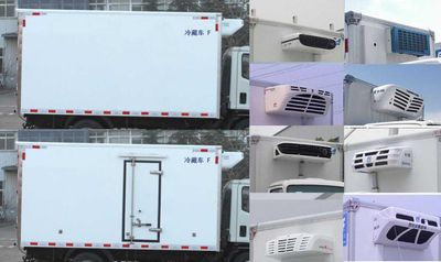 Chatting about work license cars HTL5040XLCBJ Refrigerated truck