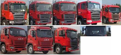 Jianghuai brand automobiles HFC5161ZYSZ Compressed garbage truck