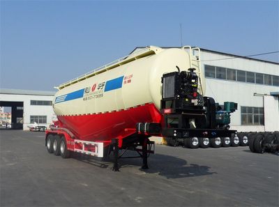 Huayuda  LHY9400GFL55 Low density powder material transportation semi-trailer