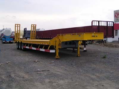 Tianshan  TSQ9400TDP Low flatbed semi-trailer