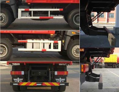 Jiefang Automobile CA3252P2K2L2T1A1E Flat head diesel dump truck