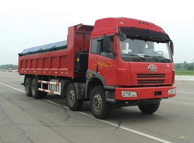 Jiefang Automobile CA3312P2K2L2T4AE Flat head diesel dump truck