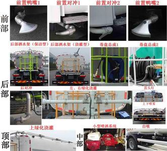 Zhonglian Automobile ZBH5182GQXEQE6 Cleaning car