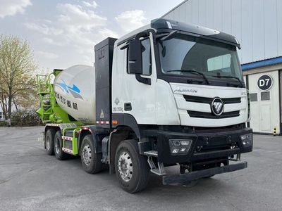 Reza BJ5319GJBEV3A Pure electric concrete mixing and transportation vehicle