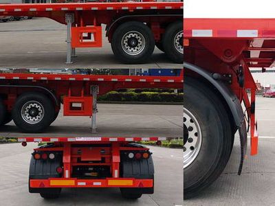 Fushi  LFS9402ZZXP Flat dump semi-trailer