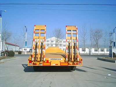 Huaxing  CCG9353TDP Low flatbed semi-trailer