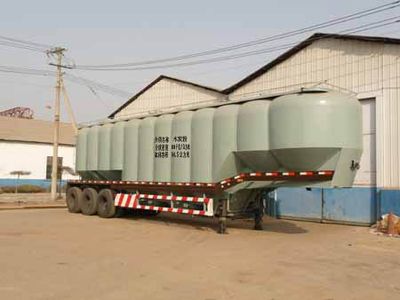 China Construction Automobile YCZ9390GFL Powder material transportation semi-trailer