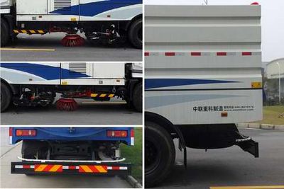 Zhonglian Automobile ZLJ5160TXSDF1E5 Washing and sweeping vehicle