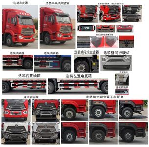 Haohan  ZZ5255CCYV5846F1 Grate type transport vehicle