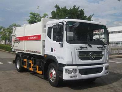 Fulongma  FLM5180ZDJDG6NG Compressed docking garbage truck