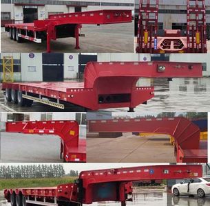 Lujitong  LSJ9401TDP Low flatbed semi-trailer