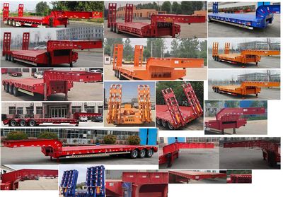 Lujitong  LSJ9401TDP Low flatbed semi-trailer