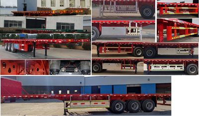 Liangchang  YLV9400TPB Flat transport semi-trailer