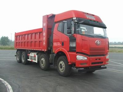 Jiefang Automobile CA3310P66K2L3T4E4 Flat head diesel dump truck