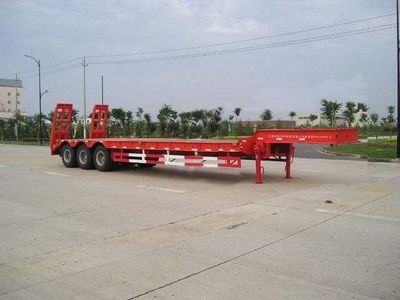 Yongxuan  HYG9390D Low flatbed semi-trailer