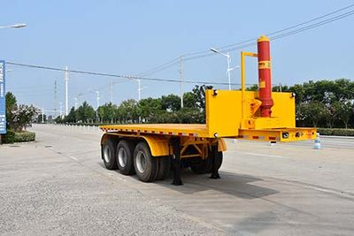 Wanjun JLQ9405ZZXPFlat dump semi-trailer