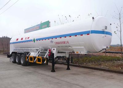 Wufeng  JXY9401GDY3 Low temperature liquid transport semi-trailer