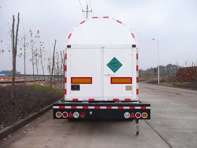 Wufeng  JXY9401GDY3 Low temperature liquid transport semi-trailer