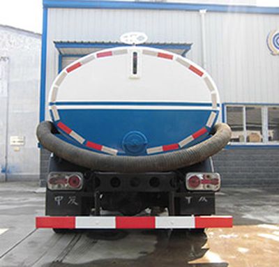 Zhongfa License Plate Automobile CHW5061GXE4 Septic suction truck