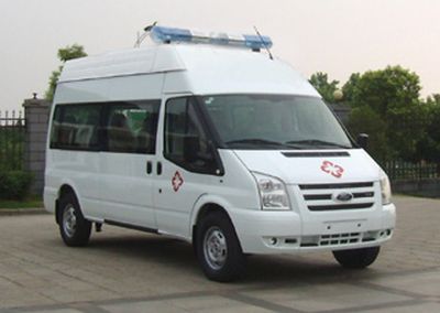 Jiangling Quanshun brand automobiles JX5049XJHMD ambulance