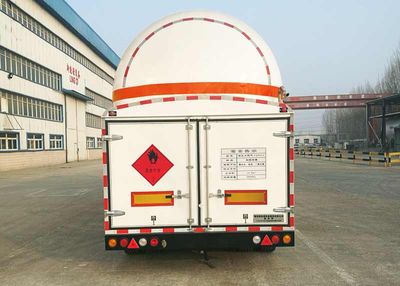 Luxi  LXZ9404GDY Low temperature liquid transport semi-trailer