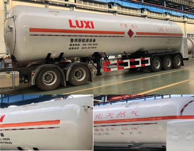 Luxi  LXZ9404GDY Low temperature liquid transport semi-trailer