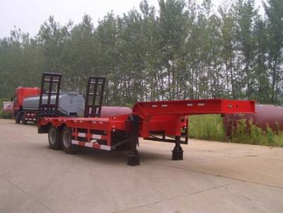 Sanji  JSJ9300TDP Low flatbed semi-trailer