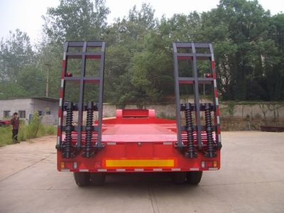 Sanji  JSJ9300TDP Low flatbed semi-trailer