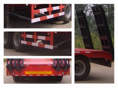 Sanji  JSJ9300TDP Low flatbed semi-trailer