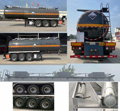 Hua Wei Chi Le  SGZ9402GFW Tank transport semi-trailer for corrosive substances