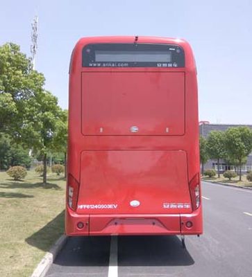 Ankai  HFF6124GS03EV Pure electric double decker city buses