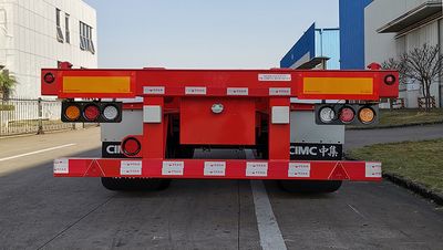 CIMC ZJV9358TJZSZ Container transport semi-trailer