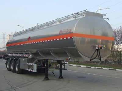 Lingyu  CLY9405GYYC2 Aluminum alloy oil transport semi-trailer