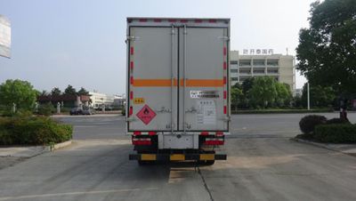 Huatong brand automobiles HCQ5080XRQE5 Flammable gas box transport vehicle