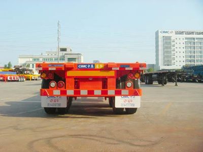 Tonghua  THT9355TJZB Container transport semi-trailer