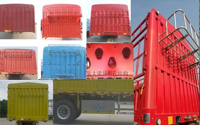 Jianghuai Yangtian  CXQ9400CCY Aluminum alloy warehouse grate transport semi-trailer