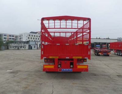 Jianghuai Yangtian  CXQ9400CCY Aluminum alloy warehouse grate transport semi-trailer